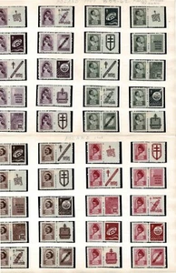 1948 Polen Semis B59-62 Weihnachtsausgabe TB Appell, kompletter Satz 40 Sponsorenpaare - Bild 1 von 4