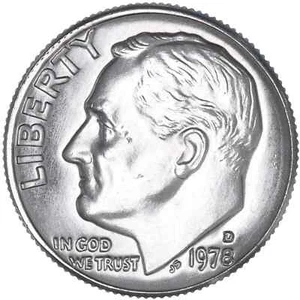 1978 D Roosevelt Dime Uncirculated US Mint - Picture 1 of 2