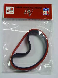 Tampa Bay Buccaneers 2 Rubber Wristbands New