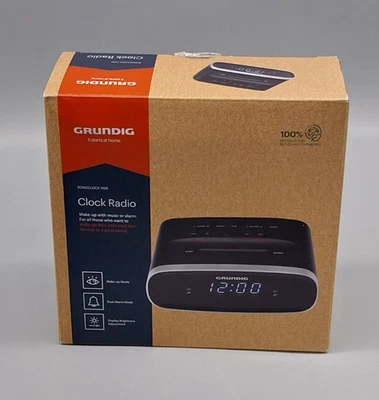 Grundig Sonoclock 1100 Radiowecker mit UKW-Tuner und LED-Display #KT9742A - Bild 1 von 4