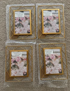 4 Pack 4x6 Metal Picture Frames for Tabletop or Wall Mounting Display - Picture 1 of 8