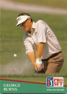 1991 Pro Set PGA Tour #169 George Burns - Image 1 of 2