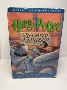 Harry Potter & The Prisoner Of Azkaban Audio Book Unabridged 7 Cassettes Tapes  - Picture 1 of 5