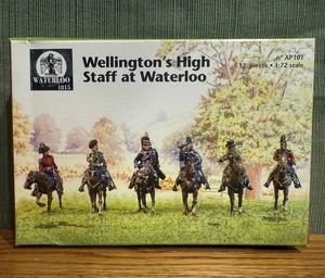 Waterloo 1815, Wellington's High Staff at Waterloo, AP101, 1:72 Scale, NIB - Picture 1 of 7