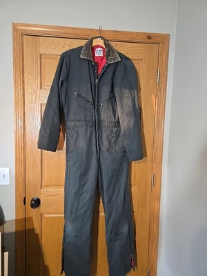 Vintage Walls Zero Zone Insulated Overalls Outerwear Medium Tall, USA MADE - Image 1 of 4
