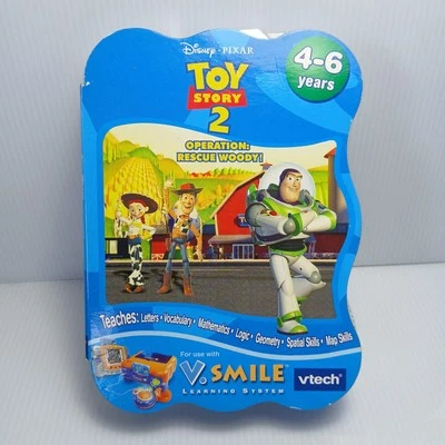 Vtech V.Smile Game Toy Story 2 Operation Rescue Woody! - Image 1 of 3