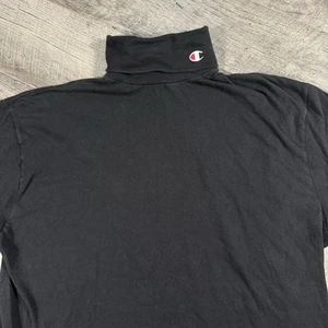 Vintage 80’s Champion Black Turtleneck Long Sleeve Made In USA - Bild 1 von 12