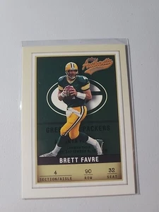 2002 Fleer Authentix Brett Favre Green Bay Packers #90 - Bild 1 von 2
