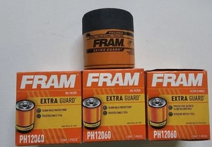 FREE SIPPING Qty. 4 Engine Oil Filter-Extra Guard Fram PH12060 - Picture 1 of 2
