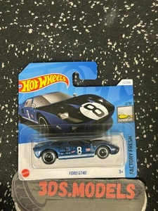 FORD GT40 BLUE Hot Wheels **COMBINE POSTAGE** - Picture 1 of 1