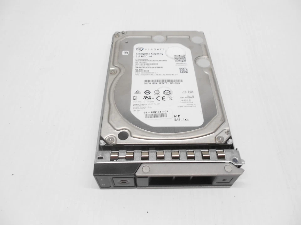 6TB 7.2K SAS 3.5" 4kn Hard Drive 12Gbp Fits Dell Server R240 R340 R440 R540 R740 - Image 1 of 1
