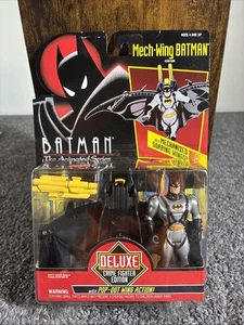 Batman The Animated Series Deluxe MEC-WING BATMAN Figure [Kenner, 1992] NIP! - Bild 1 von 1