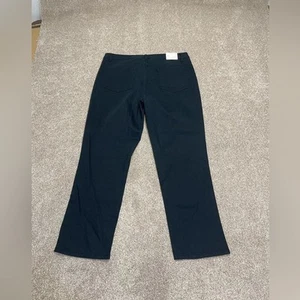 J.Jill Damen Straight Leg Smooth Fit Jeans Gr. 16P High Rise Schwarz Stretch Denim - Bild 1 von 12