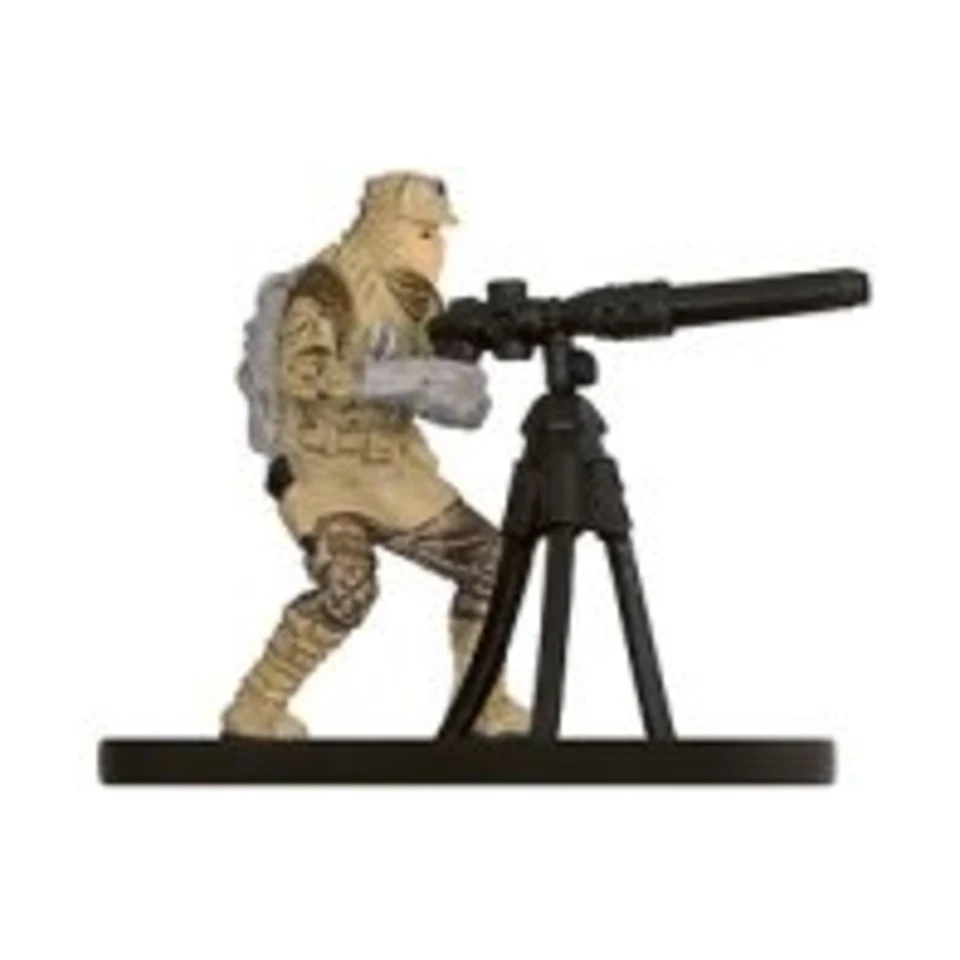 WOTC Star Wars Minis Force Unlea  Hoth Trooper with Repeating Blaster Canno NM - Image 1 of 1
