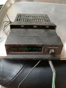 *SIN PROBAR* Amplificador de potencia estéreo realista 12-1880 6,5"x4"x1,5". Estate Find. - Imagen 1 de 5