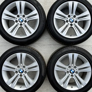 Genuine BMW 3 4 Series 17" Alloy Wheels 225 50 Tyres F30 F31 F32 6796239 E90 392 - Picture 1 of 22