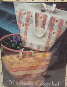 My Sister's Satchel Sewing Pattern by Favorite Things Pattern Designs - Picture 1 of 3