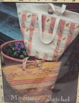 My Sister's Satchel Sewing Pattern by Favorite Things Pattern Designs - Image 1 of 3