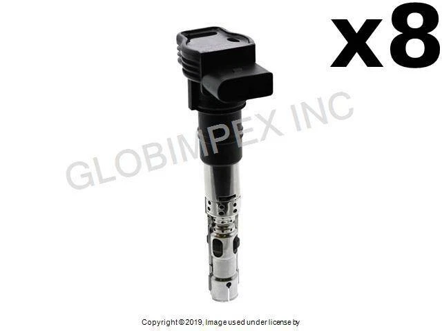 VOLKSWAGEN (2004-2006) Ignition Coil - With Spark Plug Connector (8) DELPHI  - Image 1 of 1