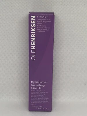 Aceite facial nutritivo OLE HENRIKSEN Hydrabarrier NUEVO/CAJA tamaño completo 1 oz/30 ml Foto 1 de 4