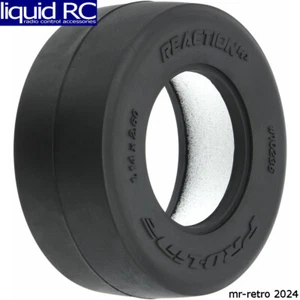 Pro-Line 1023600 Reaction HP No-Prep Drag Racing BELTED Tires 2 for Losi Mini - Picture 1 of 2