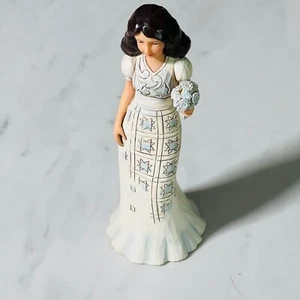 Jim Shore Dal Cuore "Condividere Fiori della Felicità" Bambina Con Fiore 2018 - Foto 1 di 9