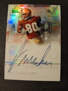 2002 JAVON WALKER TOPPS FINEST AUTOGRAFO AUTO ROOKIE CARD RC/175 PACKERS #124 - Foto 1 di 2