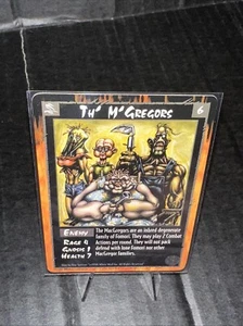 TH’ M’GREGORS : RAGE LEGACY CCG Karte, Werwolf White Wolf TCG, Enemy Clan Freaks - Bild 1 von 4