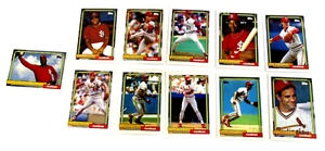 Cardinals Baseball Cards x11 #166#147#117#470#760#549#565#85#105#723#623 1992 - Picture 1 of 8
