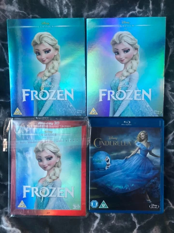 Frozen 1 - Blu-Ray/3D Blu-Ray Set (Region Free) (UK Seller) - Image 1 of 1
