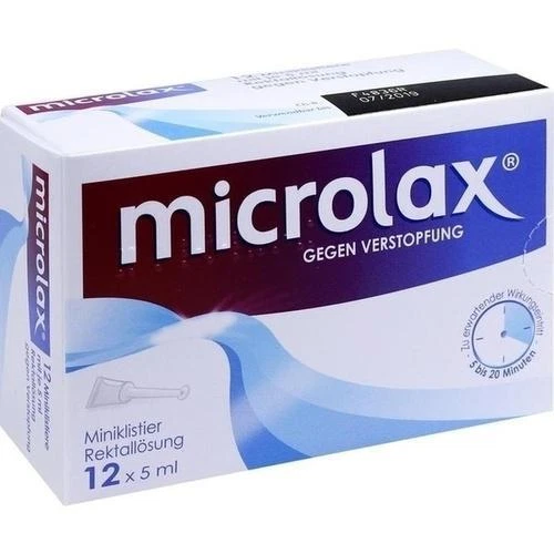 JOHNSON & JOHNSON GMBH (OTC) MICROLAX Rektallösung Klistiere 12X5 ml PZN 9651615