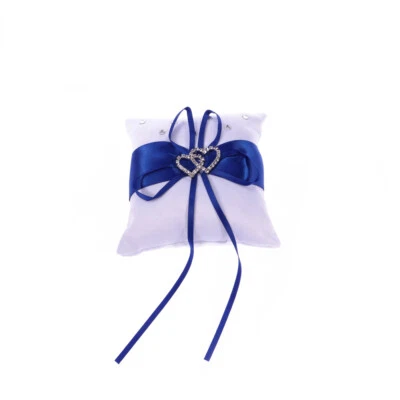 Anillo Almohada Portador Almohadas Cojín Soporte Boda Decoración Foto 1 de 4