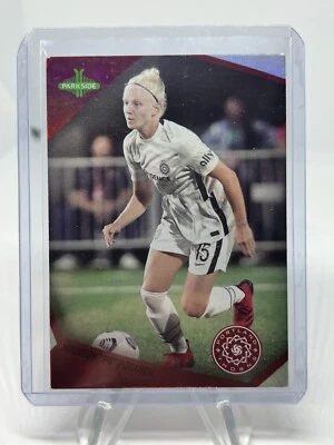 2022 Parkside NWSL Madison “Po” Pogarch Portland Thorns FC #38  Foil Board - Image 1 of 2
