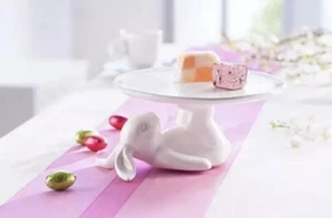 Design Teller Hase Oster Tisch Deko Ostern Osterhase Keramik Pralien - Bild 1 von 2