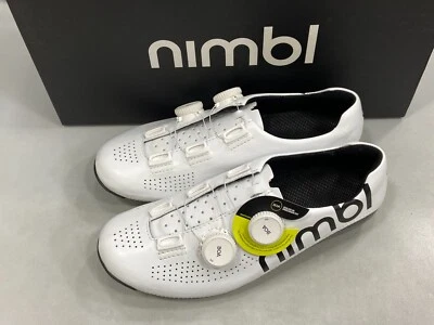 Nimbl Ultimate Road Cycling Shoes (White/Pro-Edition) EU38-EU45 Made in Italy - Image 1 of 4
