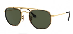 Ray Ban 3648 The Marshal II 001  52 Arista Metall Sonnenbrille G15 green Neu - Bild 1 von 7