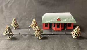 EDIFICIO de aterrizaje de Papá Noel personalizado de colección para diseños de trenes modelo por Life Like - Imagen 1 de 8
