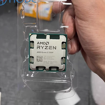 (New) AMD Ryzen 5 7500F AM5 3.7 GHz 6 Core 12 Thread 32MB R5 7500F CPU Processor - Image 1 of 2