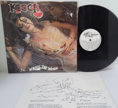 KOOGA Across The Water 1986 LP in SHRINK France HIGH DRAGON-Play Tested VG+ *J2 - Image 1 of 3