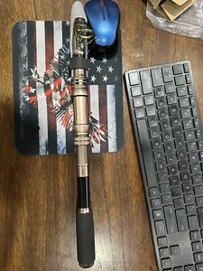 PLUSINNO Caña de Pescar Telescópica Caña de Pescar Giratoria Fibra de Carbono Viaje... - Imagen 1 de 4