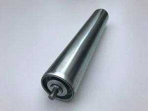 Tragrolle Tragrollen Rolle Rollen Stahl Ø 50 mm mit Federachse für Rollenbahn  - Bild 1 von 3