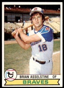 1979 Topps Baseball Card Brian Asselstine B Atlanta Braves #529