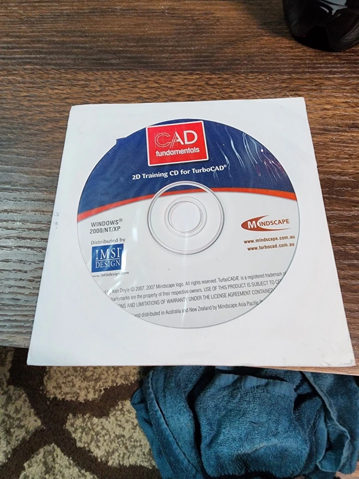 TurboCAD 2D Training CD IMSI Design - Image 1 of 1