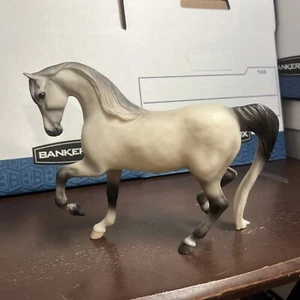Sahara Grey Arabian - Breyer Model Horse, Stamped 1986 Reeve Intl  🐴 - Picture 1 of 15
