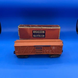 1950s LIONEL O Scale MODEL RAILROAD # 3656 OPERATING CATTLE CAR - Picture 1 of 12