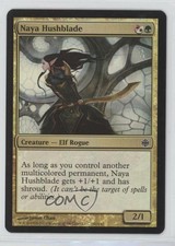 2009 Magic: The Gathering - Alara Reborn Foil Naya Hushblade #141 fv6