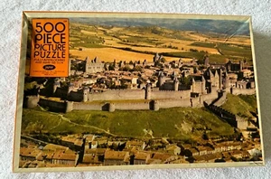 Vintage Jaymar CARCASSONNE Frankreich Bildpuzzle 500 Teile NEU - Bild 1 von 2