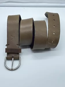 American Eagle Brown Genuine Leather Belt Style 3427787389 Men's Size M - Picture 1 of 9