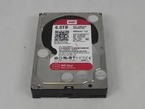 Western Digital Red NAS 6TB 3.5" SATA 5400RPM 64MB HARD DRIVE - WD60EFRX-68MYMN1 - Picture 1 of 3