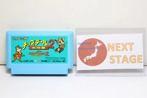 Chip And Dale No Daisakusen 2 Nintendo NES Famicom Capcom Japan - Picture 1 of 8